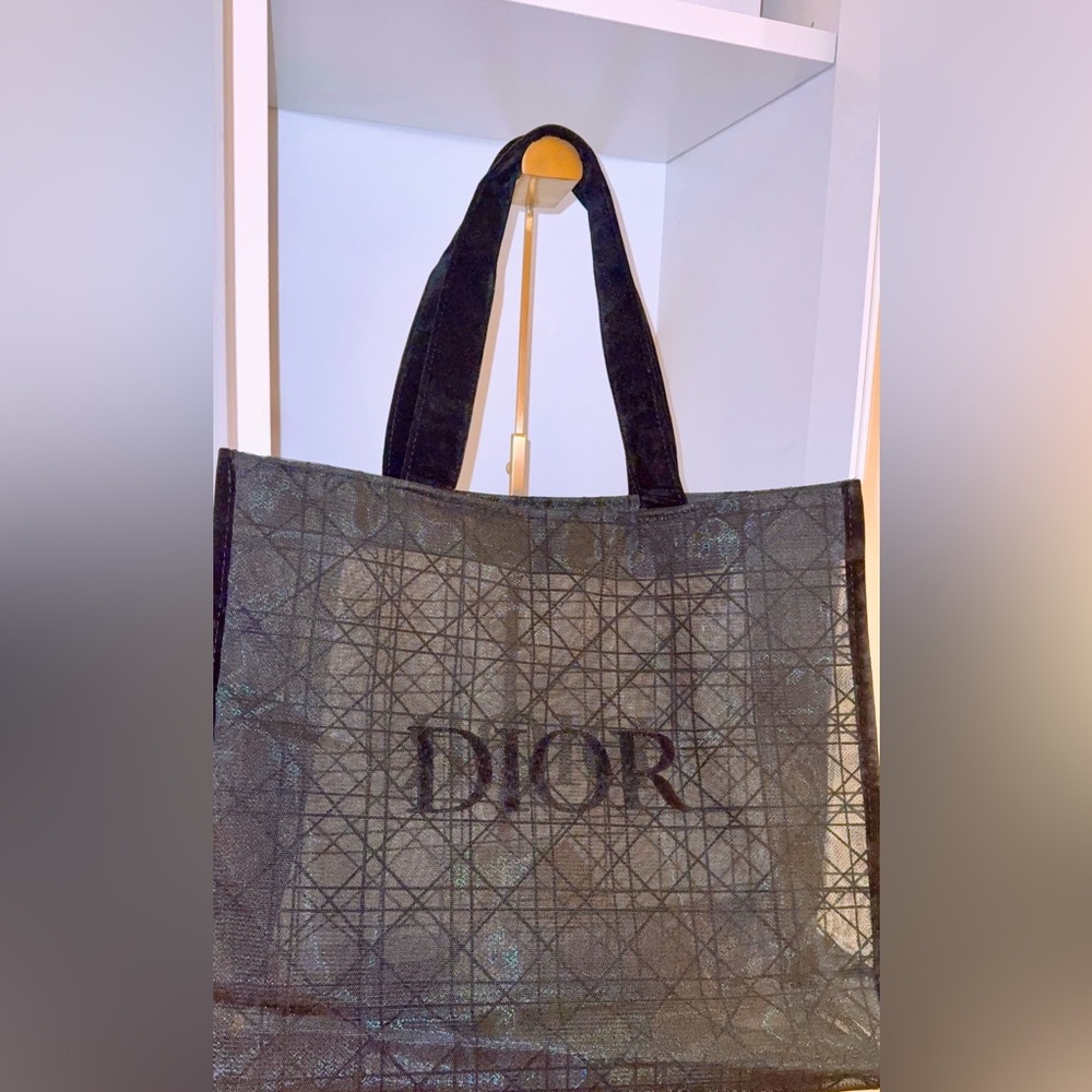 Dior Beauty Black Tote Bag GWP